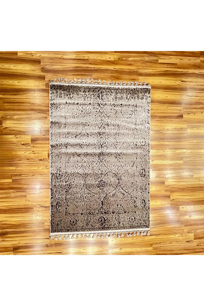 MEVLANA BAZAAR Klasik Madalyon Desenli Modern 133 x 190 Yün Halı