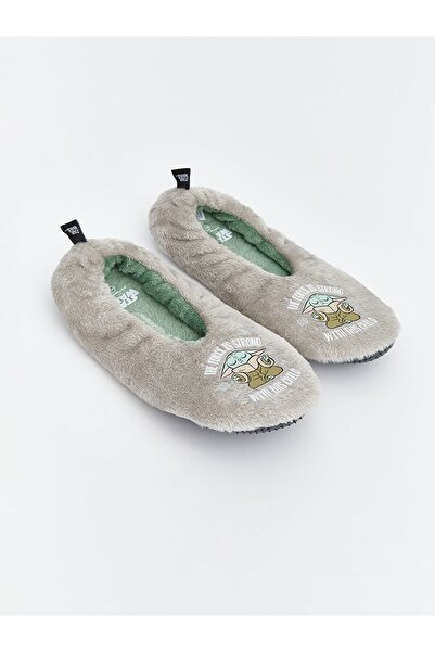 Deniz Terlik Unisex Παιδικά μποτάκια Star Wars Yoda με βελούδινη μαλακή σόλα για το σπίτι |   Μποτάκια |