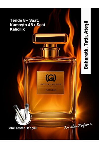Giovanni William Xyphorax Kalıcı Niche Erkek Parfüm EDP 50 ml | Baharatlı & O...
