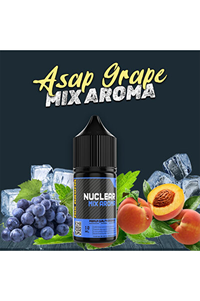 nuclear kimya Asap Grape Nasty Juice 10 ML Gıda Aroma Siyah Üzüm Buz