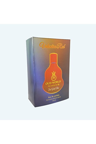 OUD WORLD Valentine Red EDP Unisex – Luxury Niche Fruity Floral Woody – 50ml
