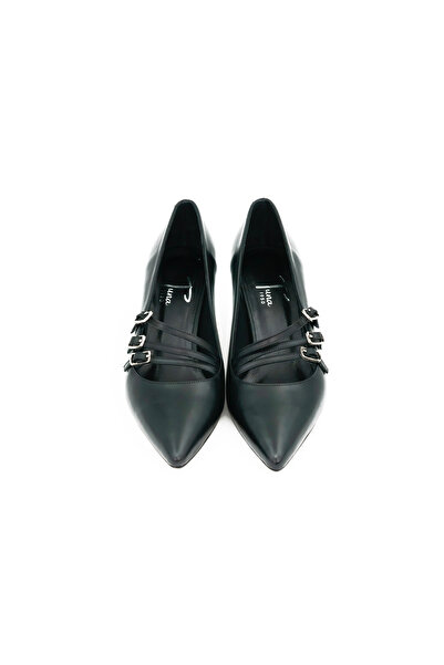 Tuna Genuine Leather Women's High Heel Shoes - Zf8463