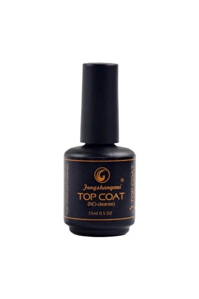Cosmeticos Top Coat UV No Wipe FSM - gel cu finisaj lucios - 15 ml