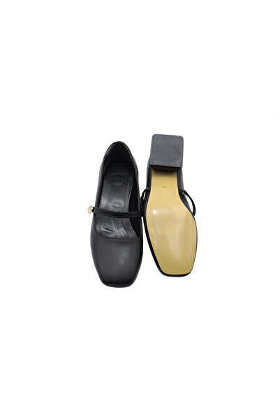 AYAKKABIMOOD 4 cm Thick Heeled Women's Shoes