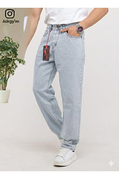 ATKGİYİM Atk Clothing |   Men's Loose Fit Jeans High Waist Wide Leg Baggy
