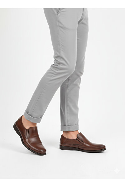 shot night Genuine leather laceless classic shoes