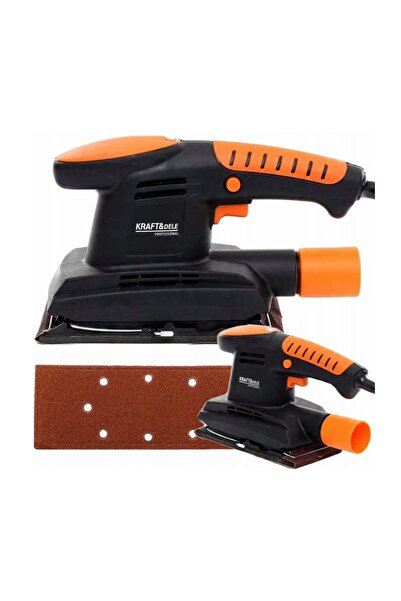 Kraft Slefuitor orbital pentru lemn, metal si plastic, cu talpa dreptunghiula...