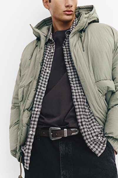 Pull & Bear Cropped puffer jacket