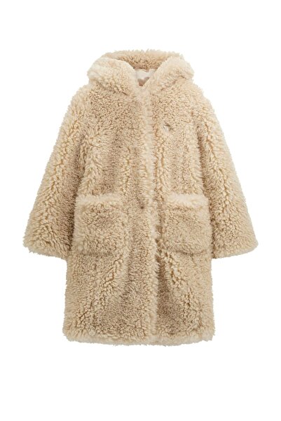 Guess Ls Faux Fur Coat