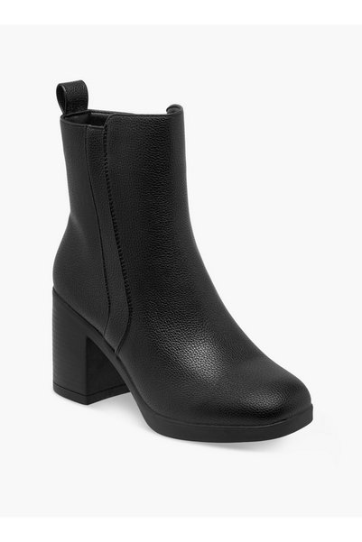 Flora Bella by Shoexpress Women Block Heel Ankle Boots
