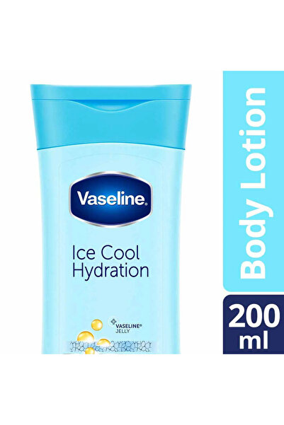Vaseline لوشن الجسم المرطب آيس كول خفيف الوزن وغير لاصق - 200 مل