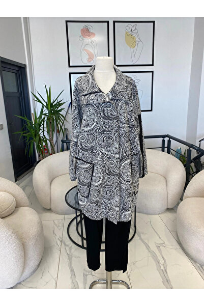 red show CEKET SİYAH-BEYAZ