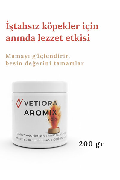 VETIORA İştahsız Köpekler İçin Lezzet Etkili Toz, Mamayı Güçlendirir, Besin D...