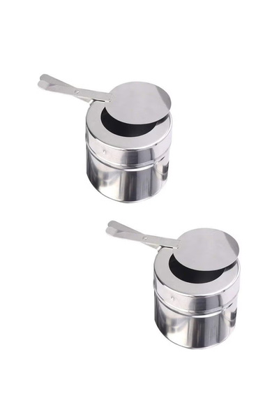 NKX Stainless Steel Chafing Dish With Lid Silver 3Layers