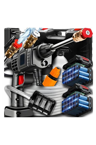 Kraft Pistol de spalat cu presiune, pe acumulator, furtun 5m,