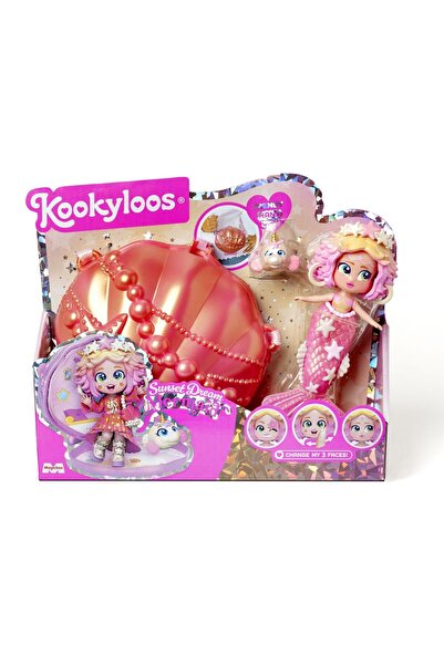 kookyloos Комплект за игра с кукла русалка Sunset Dreams, многоцветен