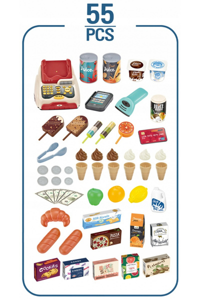 Matadi Supermarket Sweets Stand with 55 accessories