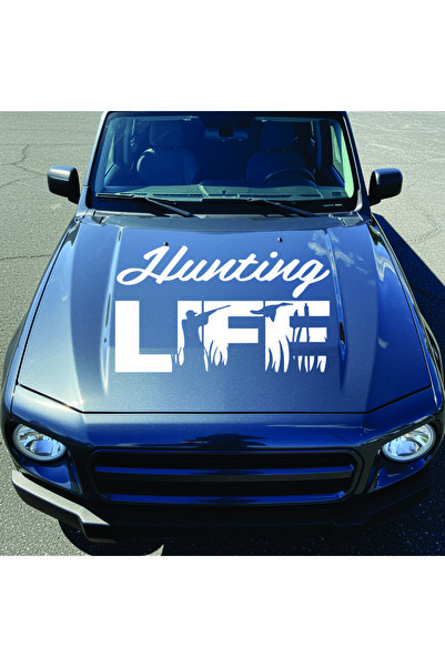 StickITsibiu Hunting Life – Stickere Auto 4×4 Off-Road – Dimensiuni 30x19 cm.