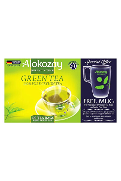 Alokozay Premium Green tea, 100 Tea bags