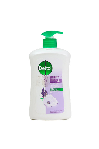 Dettol Sensitive Antibacterial Hand Wash with Lavender and White Musk- 400ml