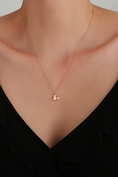 Bayar Gold 14 Ayar Altın Sincap Kolye