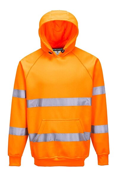 PORTWEST Jachetă cu glugă vizibilitate - B304 M Portocaliu
