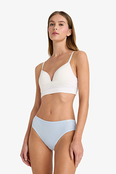 DeFacto D6404AXBE572 Chiloți cu 3 bucăți Blue Ribana - Fall in Love