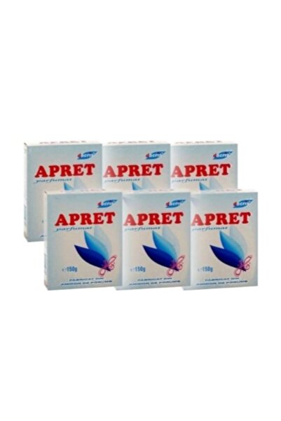 Dacris Detergent de rufe parfumat pudră 150 g CUTIE - Set de 6 bucăți