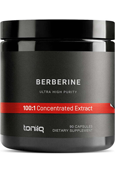 Toniiq Ultra High Strength Berberine HCL 500 mg – 90 Veggie Capsules