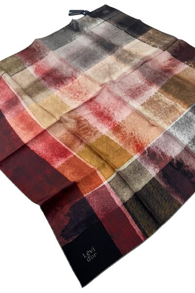 Levidor Шовковий шарф з твілу LD1131