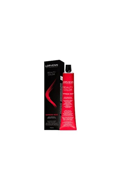 Lorvenn Vopsea de păr Supreme Reds 6.62 Blond închis Roșu rubiniu, 70 ml