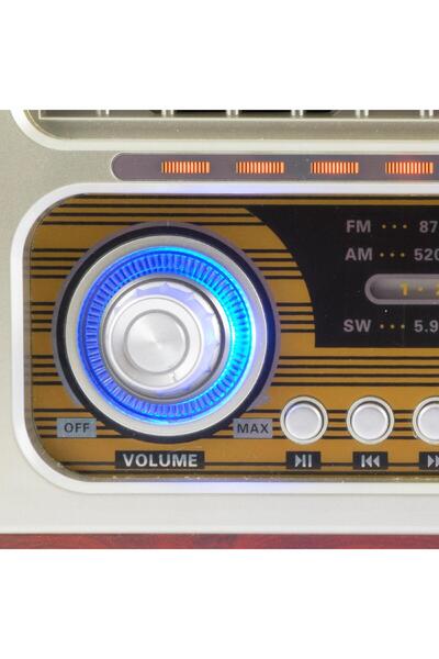 Sal Radio portabil retro, AC-DC, MP3-BT, 3 benzi