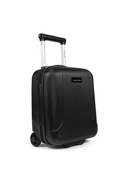 CarryOn Cabin trolley XS Skyhopper Underseat, 40×30×20 cm, Wizz Air, polycarbonate, TSA code, black