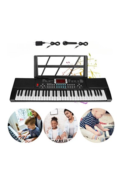 Renvox Küçük Müzisyenler İçin Işıklı 61 Tuşlu Elektronik Org Piyano Yeni Öğre...