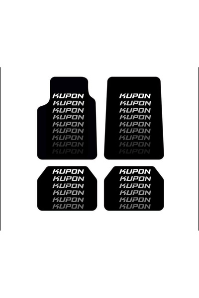 Universal Dekor paspas KUPON Oto Halı Paspas Takımı