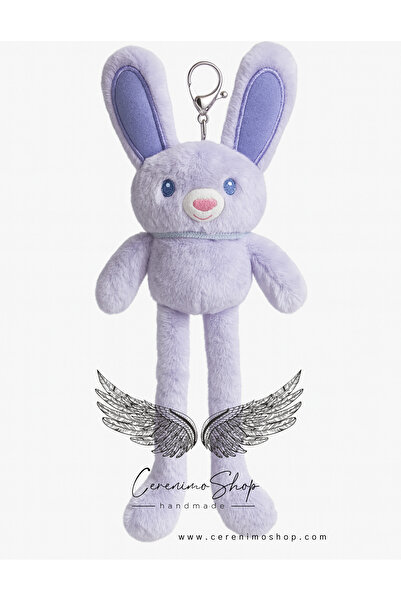 Cerenimo Shop حلية سيارة فاخرة على شكل سلسلة مفاتيح وحقيبة (30 سم)