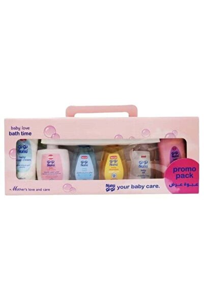 NUNU 6-piece baby care gift set, newborn care set, 100 ml