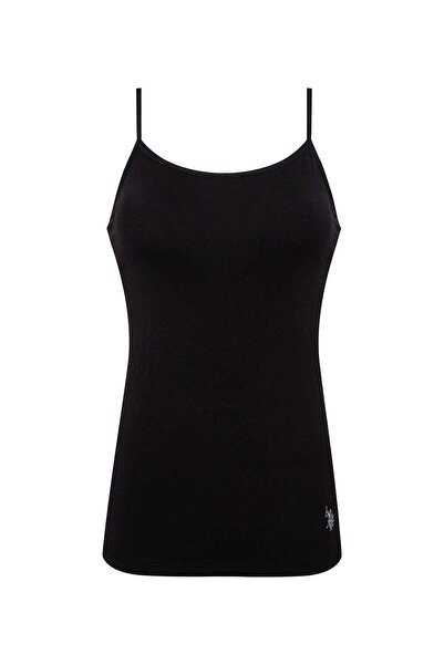 U.S. Polo Assn. 60001 Women's Black Undershirt