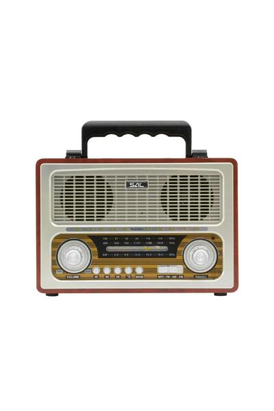 Sal Radio portabil retro, AC-DC, MP3-BT, 3 benzi
