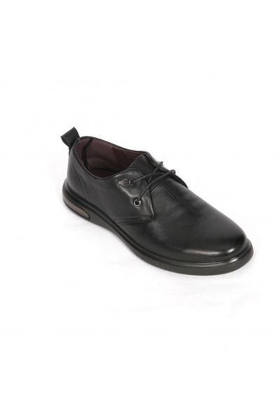 Berliner Men's casual leather shoes 88730 - black