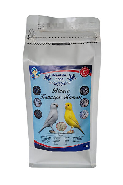 BEAUTİFULFOOOD Beautiful Food Mama 1 kg Bianco Kanarya Maması