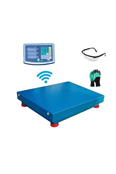 Lider Lider WI-FI electronic scale, maximum weight 600 Kg, LCD display, blue