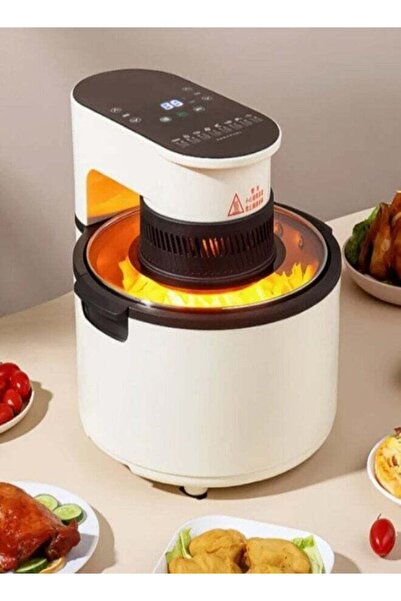 Generic 6.5L Air Fryer, Oil-less Electric Oven with Non-Stick Basket & Touch Control