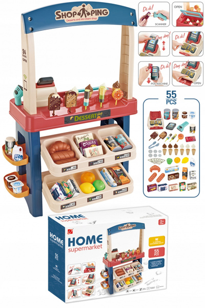 Matadi Supermarket Sweets Stand with 55 accessories