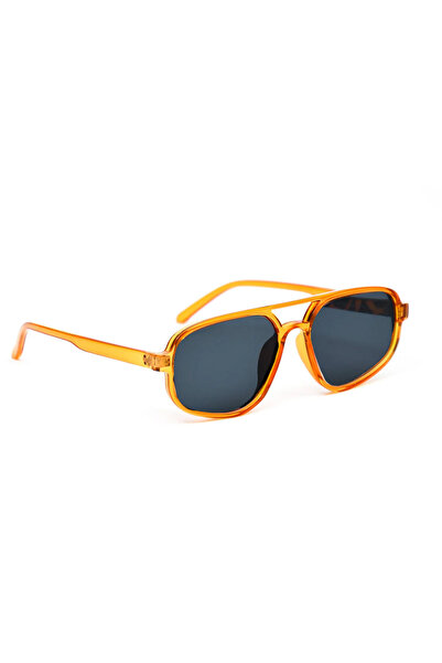 Toz Vintage Orange Frame Black Glass Marlena Vintage & Retro Sunglasses