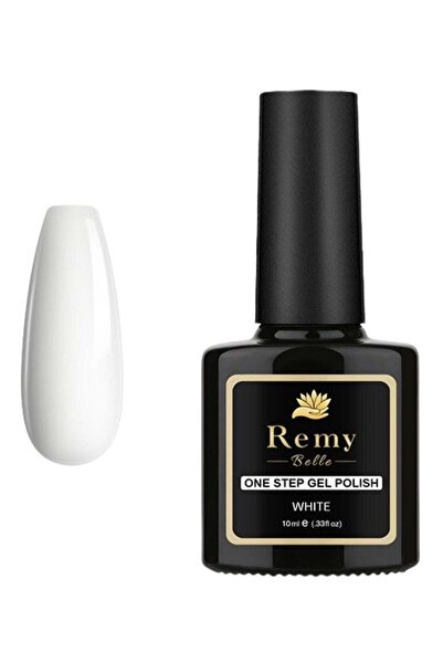 Remy Belle طلاء أظافر جل ون ستيب 3 في 1 10 مل أبيض