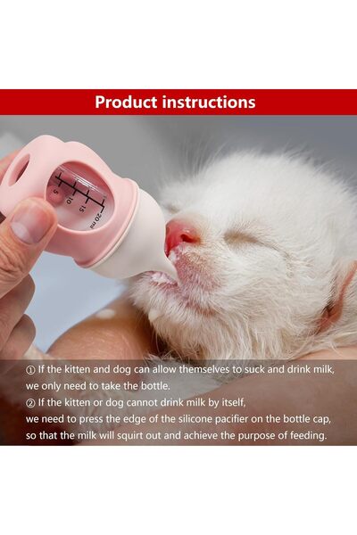 Genericc Small Feeding Bottles for Puppies – Newborn Pet Nursing Bottle