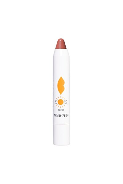 SEVENTEEN Balsam de buze hidratant SOS Lip Repair SPF15, 2g, nuanța 04 Toffee