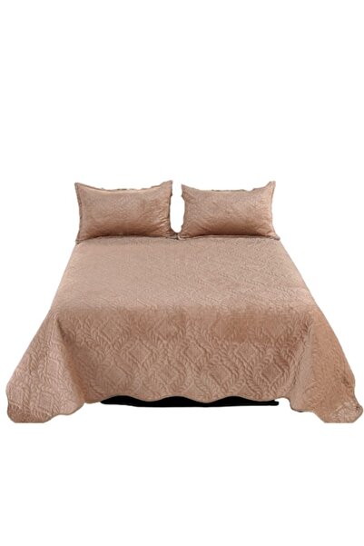 Unicorn Concept Bedspread set, C08, quilted, 3 pieces, 220x240cm, Beige