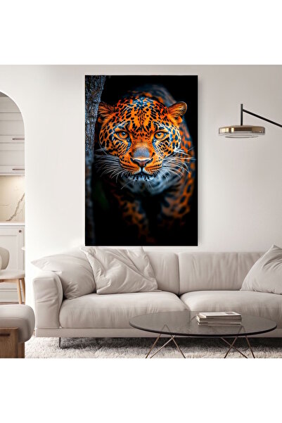 özkacar Tablou decorativ pe pânză FULL HD SERT ÇİTA CAFE RESTORANT DÜKKAN